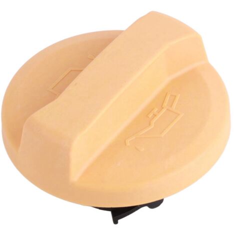 Bouchon de remplissage d'huile moteur avec joint - Pour Tigra, Zafira, Vectra, Signum - 90536291/0650103/33677/205591 - Plastique Jaune (1/5)