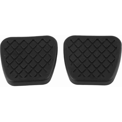 [Couvercle de pédales] Paire de protections de pédales caoutchouc pour Honda Civic Accord CR-V Acura OE 46545-SA5-000 Noir 60x62x10mm