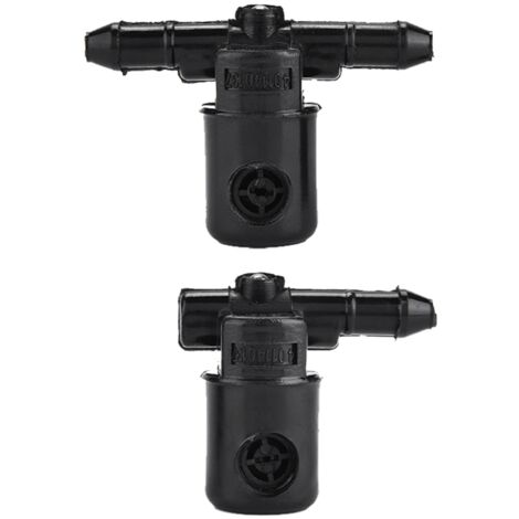 Buse de lavage de pare-brise 2Pcs ABS noir OE 12782509 pour Opel Astra Corsa Zafira (1/5)