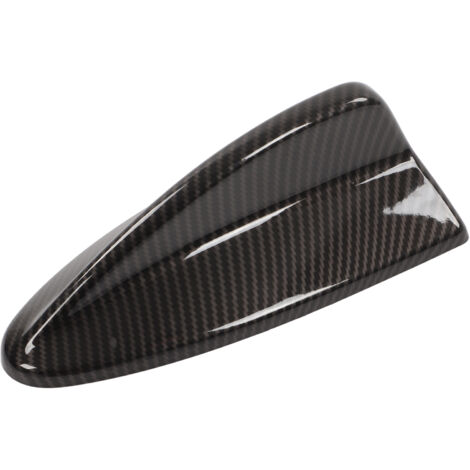 Cache-Cover de base d'antenne radio pour BMW Serie 3 E90 2005-2011 - Abs carbone 192mm - Decoration embleme sharkfin