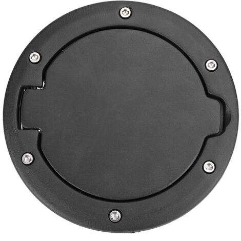 Bouchon de Reservoir d'Essence pour Jeep Wrangler JK Unlimited 2007-2017 Noir ABS Aluminium, 1 Pièce (1/5)