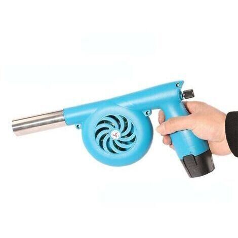 Souffleur électrique rechargeable 12V 20W – Compact et portable – Couleur bleue – Dimensions 30x16cm (1/5)