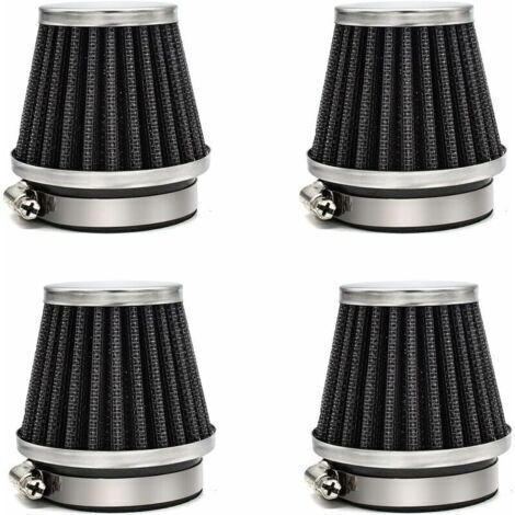 Filtres à air universel 54mm - Kit 4 pièces pour motos Yamaha, Suzuki, Kawasaki, Honda (1/5)