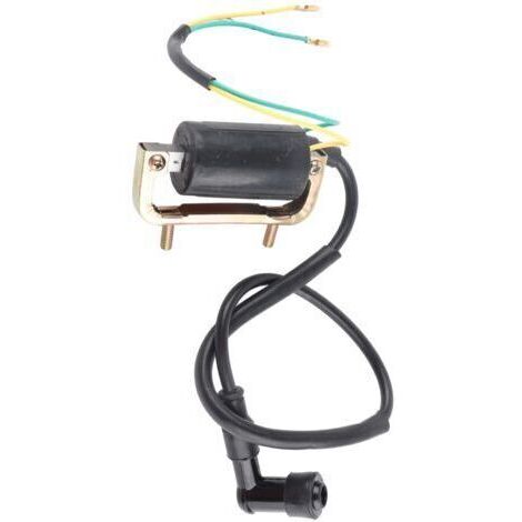 Bobine d'allumage 30530 102 780 avec capuchon résistif 5 ohms pour Honda CM91/C90M CT90 Trail 6V (1/4)