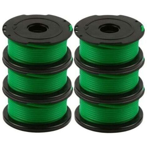 Bobines de fil pour débroussailleuse Black & Decker GL7033, GL8033, GL9035, lot de 6, haute qualité (1/5)