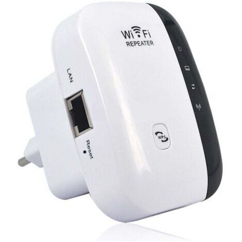 [Amplificateur WiFi] Répéteur Puissant 300 Mbps 2.4 GHz avec Port Ethernet Extenseur de Signal sans Fil (1/5)