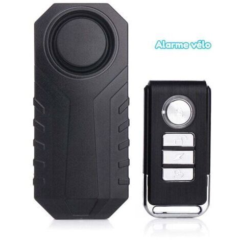 [Alarme Antivol Vélo] Max Secure VibrAlarm - Capteur 7 Sensibilités, Sirène 113dB, Télécommande, Sans Fil (1/5)