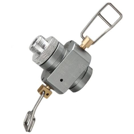 Adaptateur de propane pour réchaud camping, résistant et durable en alliage aluminium (1/5)