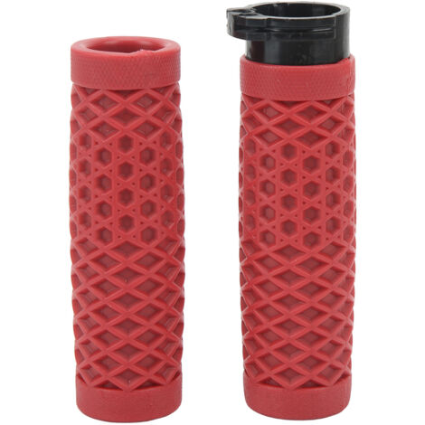 Poignée de moto universale pour barres 25mm/28mm - Paire silicone antidérapante pour Ninja, Suzuki, Ducati, installation facile