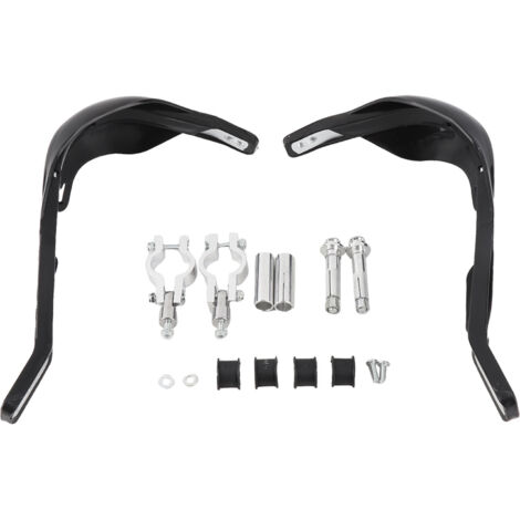 Protecteur de main pour moto robuste plastique noir pour dirt bike pit bike off road motocross (1/5)