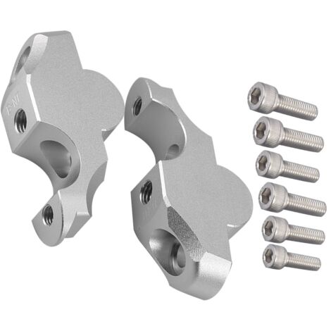 Riser et Fixation de Guidon CNC pour BMW R NineT R9T 2014‑2018, Aluminium Anodisé, Compatibilité et Hauteur Précise (1/5)