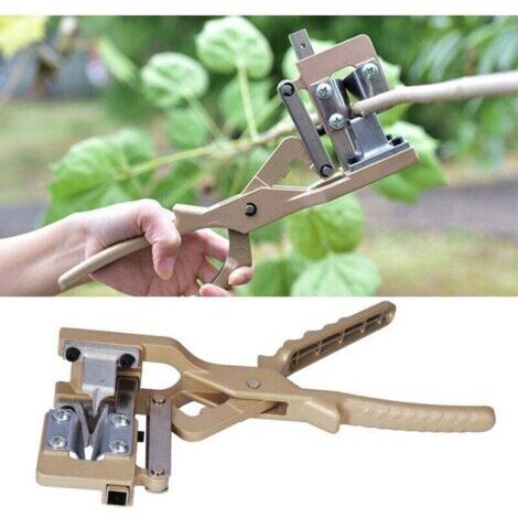Outil de greffage portable pour arbres fruitiers et semis, alliage aluminium ergonomique