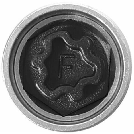 Douille de serrage antivol 17mm pour roues, manchon adapté Audi 806/F et véhicules similaires