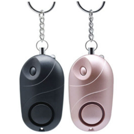 Alarme de sécurité personnelle puissante 130dB avec lampe LED pour femmes et seniors (1/4)