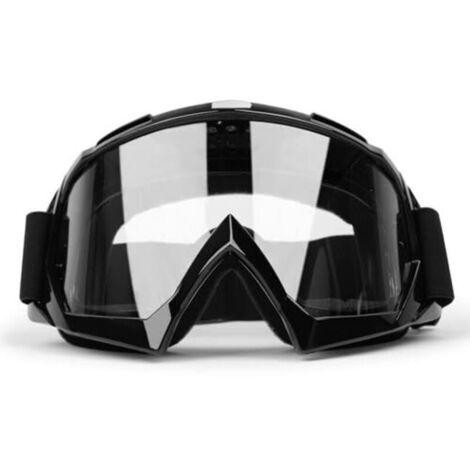 Lunettes de protection moto & quad - Verres polycarbonate + monture ABS - Antidérapantes - 1 pièce (1/5)