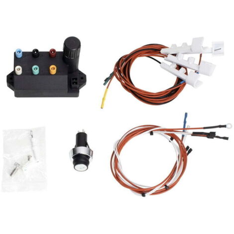 Kit d'allumage BBQ gaz II 400/E-435/S-435/E-430 67533 avec module 6 bornes et vis (1/4)