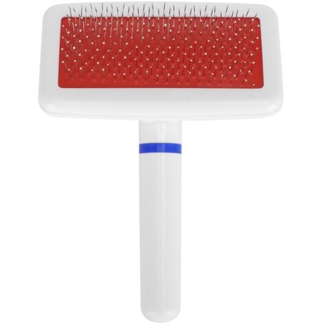 Brosse de Démêlage pour Chiens et Chats, Anti-Peluches, Enlève Nœuds, Matériau Plastique et Métal, Design Épuré (1/5)