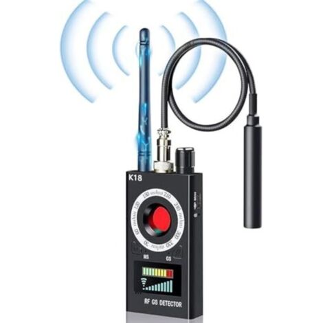 Détecteur de micros espions et caméras cachées pour GSM, dispositifs d'écoute et surveillance infrarouge (1/5)