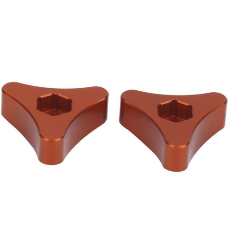 Bouton de réglage de ressort de suspension avant pour fork, réglage à 250EXC 250EXCF 250SX 250SXF 250XC (Orange) (1/5)