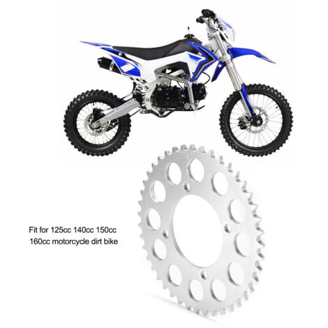 Couronne de transmission 420 43 dents pour motos 125cc 140cc 150cc 160cc (1/5)
