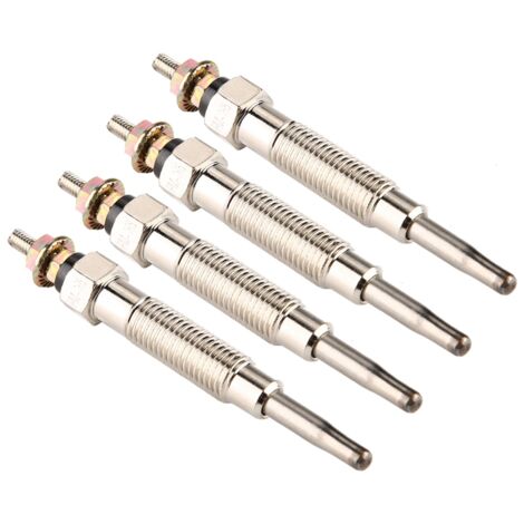 4 bougies de préchauffage diesel pour Mitsubishi Pajero Shogun 1994-1999 2.8 TD - Lot de 4 pièces (1/5)