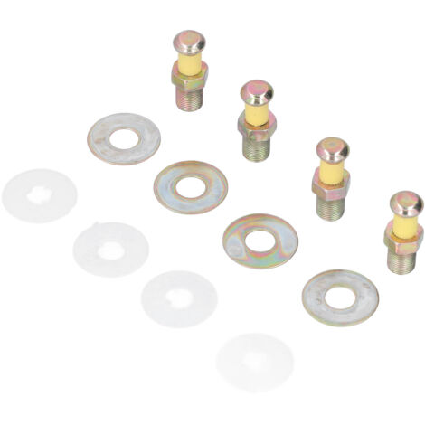 Pinces de sécurité pour serrure de porte ABS métal 357837034 - 4 pièces pour Volkswagen Corrado 1989‑1995