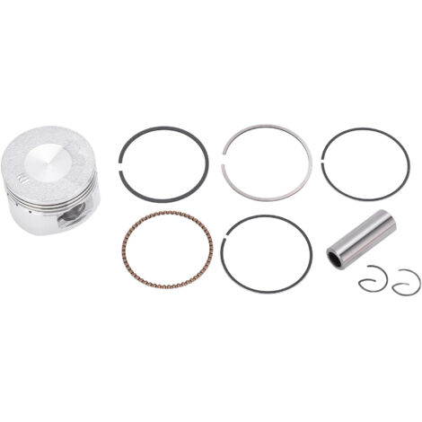 Kit complet piston métal GY6‑125 avec bagues pour kart/scooter ATV UTV moto (1/5)