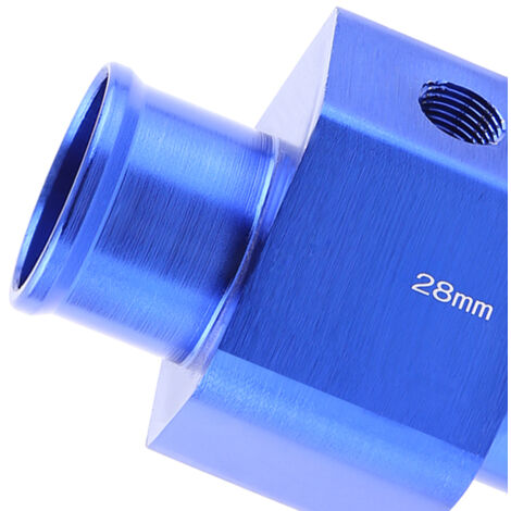 Adaptateur de Température pour Circuit d'eau - 28mm Bleu (1/5)