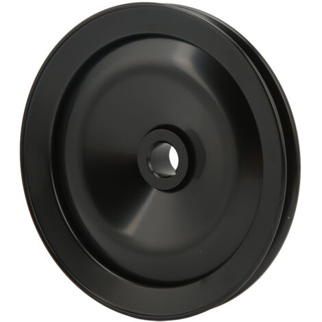 Poulie de pompe à direction assistée mono-groove 8948BLK pour Chevrolet 1965-1979
