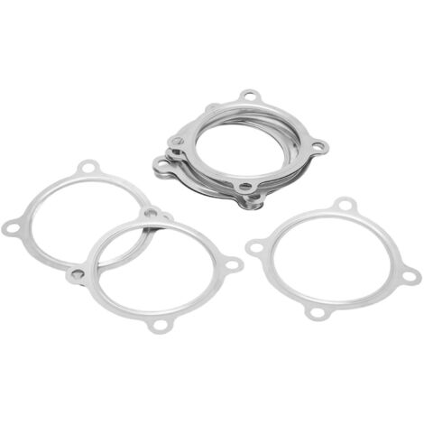 Joint de tuyau de descente turbo - 3 inches, 4 boulons - 10 pièces en acier inoxydable résistant à la corrosion - Compatible GT30 GT35 T3 T4 T6