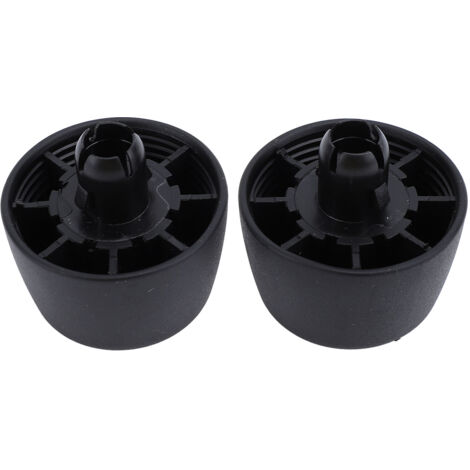 Joint de butée de capot Wrangler JK 2007-2018 - Paire de tampons caoutchouc noir (1/5)