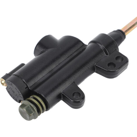 Pompe de maître de frein arrière moto métallique pour motos cross 110cc 125cc 140cc Noir (1/5)