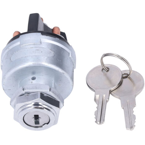 Interrupteur de démarrage 4 positions D250E avec 2 clés, universel véhicule
