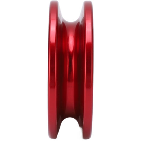 Anneau de secours pour treuil avec rupture à 41000lbs, compatible avec shackles souples 7/16" et 1/2" et cordes 3/16", 1/4", 3/8", rouge (1/5)