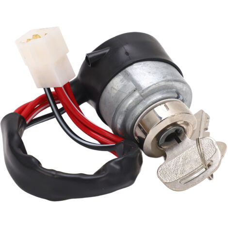Interrupteur de démarrage pour tracteur Kubota 52200‑41210 en alliage aluminium avec clé