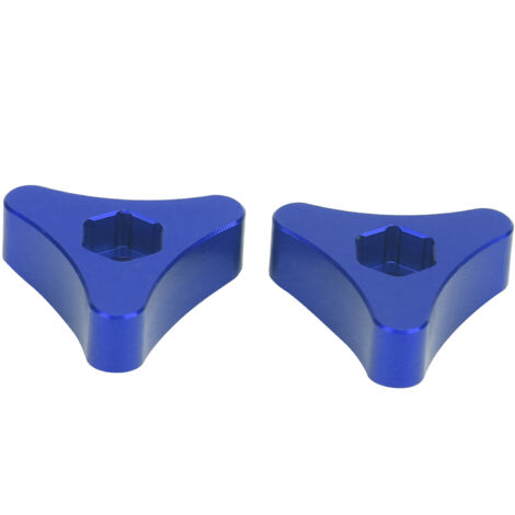Vis de compression de suspension avant pour KTM 250 EXC/EXCF/SX/SXF/XC, ajustable en aluminium (bleu) (1/5)