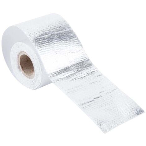 Ruban adhésif aluminium réfléchissant 5cm x 5m pour isolation thermique (argent) (1/5)