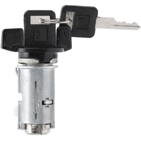 Barillet de contacteur de démarrage avec 2 clés, Cylindre de serrure d'ignition 701398, pour Chevrolet et véhicules GM