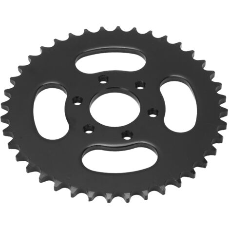 Pignon Arrière 40T 428 en Acier Inoxydable - 37mm Diamètre Intérieur 6 Trou Noir pour Quad ATV 4 Roues (1/5)