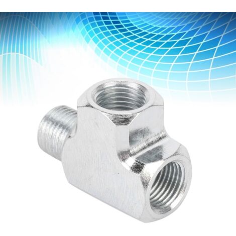 Capteur Pression Hydrocarbures - Té 3 Voies 1/8" avec Adapter pour Gauge (1/5)