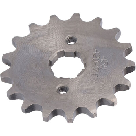 Pignon de chaîne d'entraînement 420 17T (0.8 inch) pour motos de cross de 110cc à 150cc (1/5)