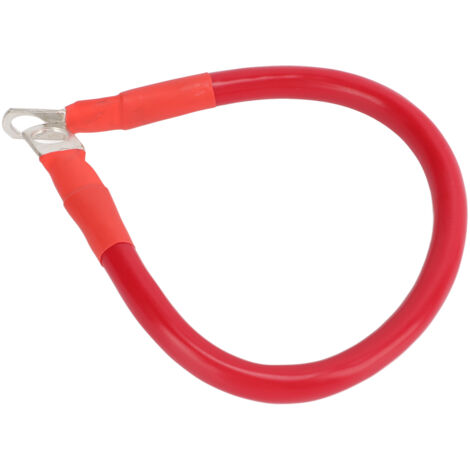 Câble de batterie 4AWG rouge pour camping, bateaux et véhicules - Résistant à la température et aux abrasions (1/5)