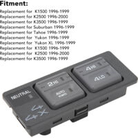 Interrupteur de Commutateur de Transfert 4x4 19168765 Durable et Sensitif pour Tahoe Suburban Yukon