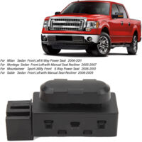 Interrupteur de Réglage de Siège Électrique 6 Sens - PSW5 / 5F9T14B709AA - Remplacement Direct pour Ford Edge Escape Explorer