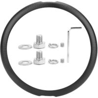 Projecteur arrière, BIKE 073, 1 paire, verre rouge ABS pour Power Wagon 1972-1980