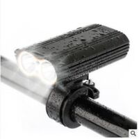 Lumens Bicycle Lights Set Front and Rear, Headlight and Taillight, USB Rechargeable Bike Lamp, Waterproof, LED Safety Flashlight Cycling Accessories