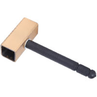 Lustreuse Diamonds Stone Dressers pour Meule Abrasive - Modèle 101302 Grande Dimensions Anti-Slip Handle Noir