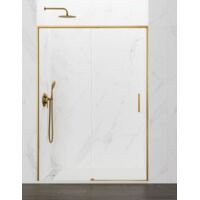Porta doccia scorrevole 1+1 ABANTE (TWENTY) 140 cm Profilo Oro