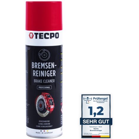 TECPO Bremsenreiniger Universal Reiniger 500 ml Spray Acetonfrei Spraydose
