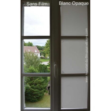 Film pour vitrages : White Opaque -10m x 1m52 (1/2)